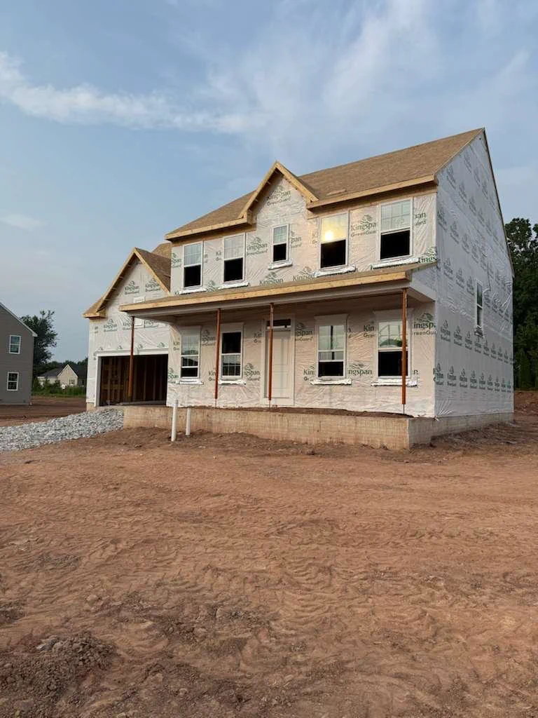 Ground-up new home construction in Bowie, Maryland