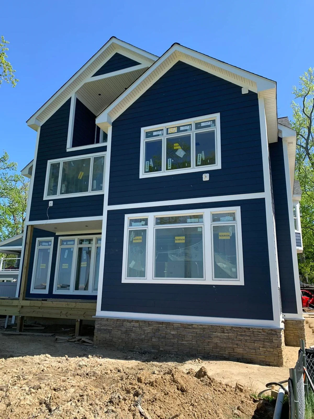 Premium vinyl siding installation on a home in Bowie, Maryland